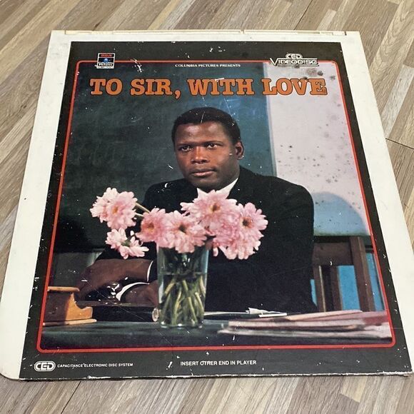 To Sir, With Love 60s 
Columbia RCA CED Videodisc 
Sidney Poitier, Judy Geeson - Picture 8 of 8